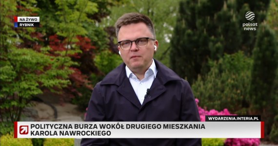Hołownia w ''Gościu Wydarzeń'' o sprawie mieszkania Nawrockiego: Musimy poznać wszystkie szczegóły tej sprawy