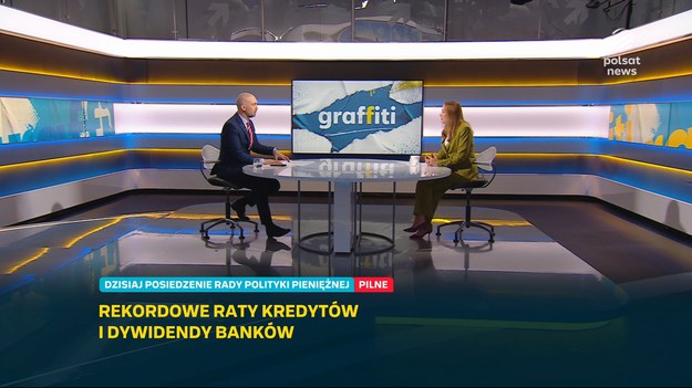 W programie "Graffiti" pojawił się temat kredytów mieszkaniowych. - Mamy w Polsce bardzo drogie kredyty - przypomniała Katarzyna Pełczyńska-Nałęcz. - Bardzo mocno postuluję, że potrzebny jest podatek od manny z nieba, czyli podatek od nadmiarowych zysków. Takie rozwiązania zostały zastosowane w wielu krajach europejskich.