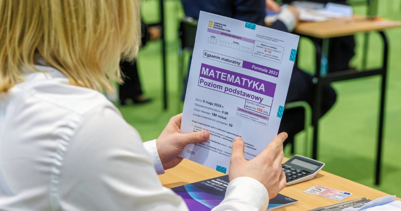 Matura 2025 z matematyki. Takie były zadania otwarte, mamy arkusz CKE