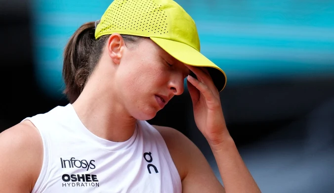 Iga Świątek w tarapatach, Fissette tylko się przyglądał. "Bez urazy"