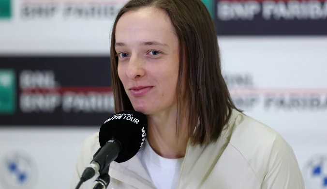 Iga Świątek przemówiła ws. konklawe. "Bardzo bym chciała"