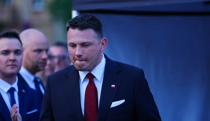 "Zapach zgniłych ryb" na wiecu Mentzena. Przyjechała policja