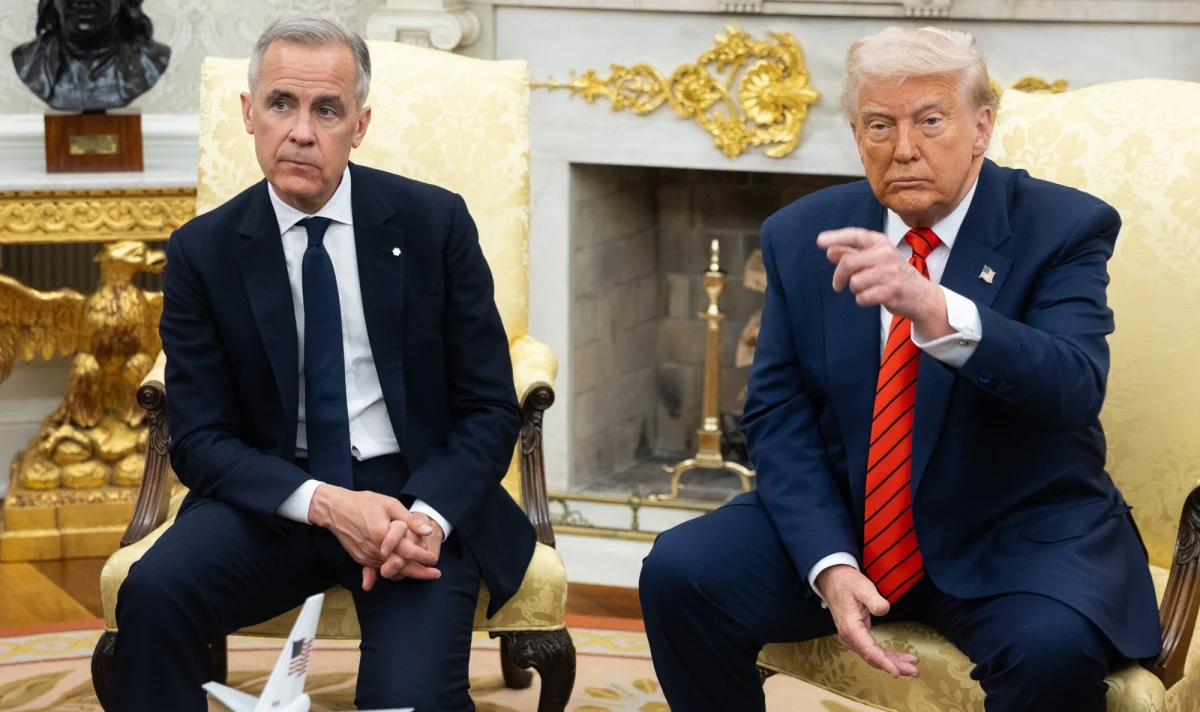 ​Czy Kanada jest na sprzedaż? Premier Kanady Mark Carney twierdzi, że nie, a prezydent Stanów Zjednoczonych Donald Trump przekonuje, by nigdy nie mówić "nigdy". Obaj panowie spotkali się w Waszyngtonie i choć podczas dyskusji nie brakowało docinków słownych, to amerykański przywódca przyznał, że w sumie lubi sąsiedni kraj. "Niezależnie od wszystkiego, będziemy zawsze przyjaciółmi Kanady" - dodał.