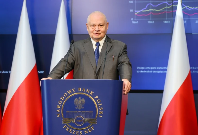 Co dalej ze stopami procentowymi? Glapiński: Wiele będzie zależeć od rządu