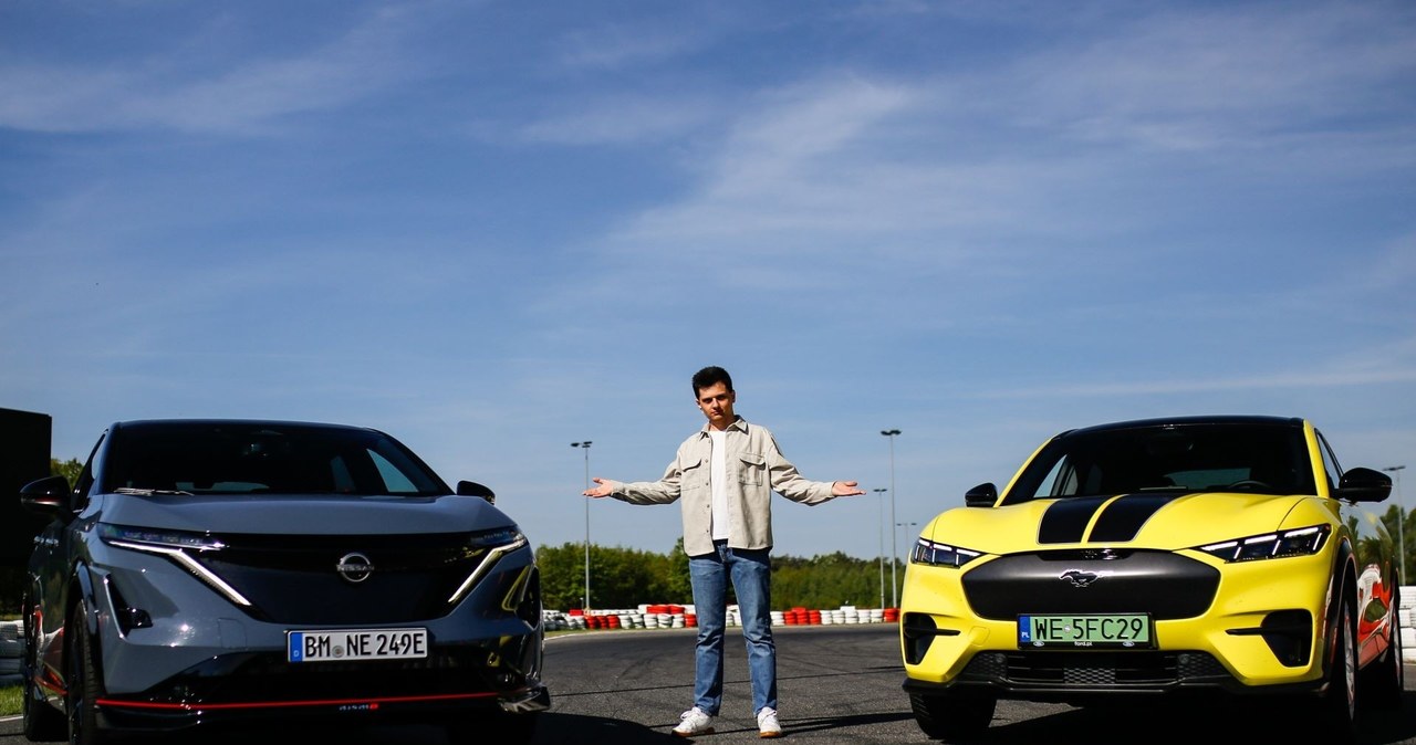 wiadomości,aktualności,Interia Ford Mustang Mach-E Rally i Nissan Ariya Nismo. Jeden przyciąga ceną, drugiego zabrałbym do domu