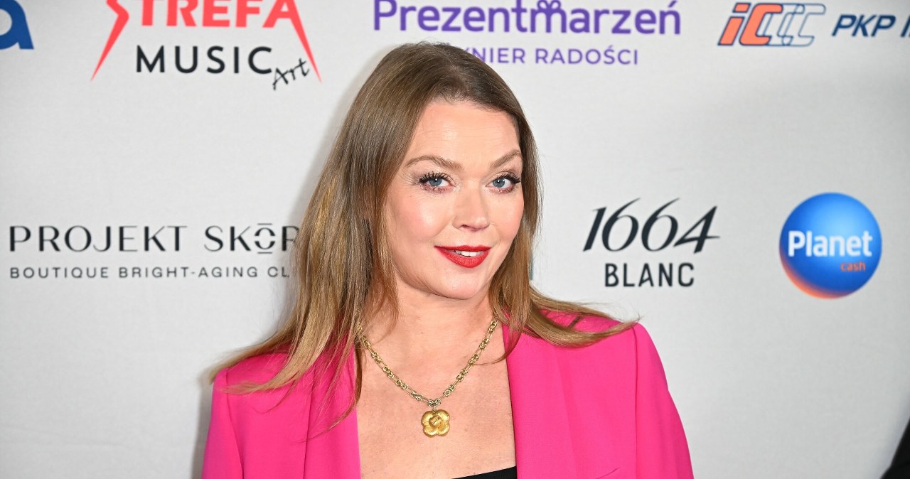 Cała na różowo Tamara Arciuch szokuje na premierze filmu "Utrata równowagi"