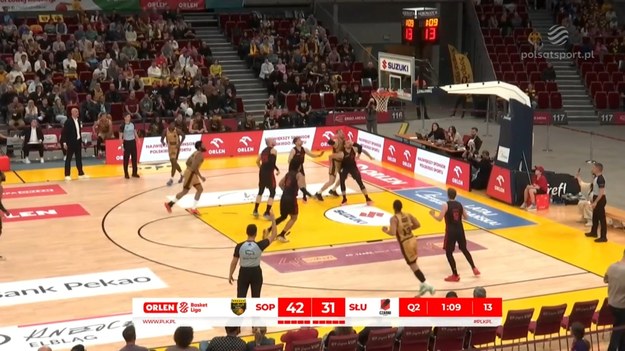 Skrót meczu Trefl Sopot - Icon Sea Czarni Słupsk.
