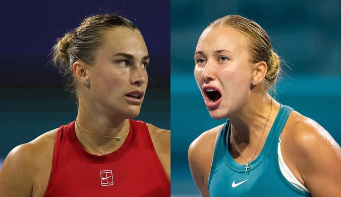 Sabalenka musiała czekać do 23:54. Jednak Rosjanka, po obronie meczbola