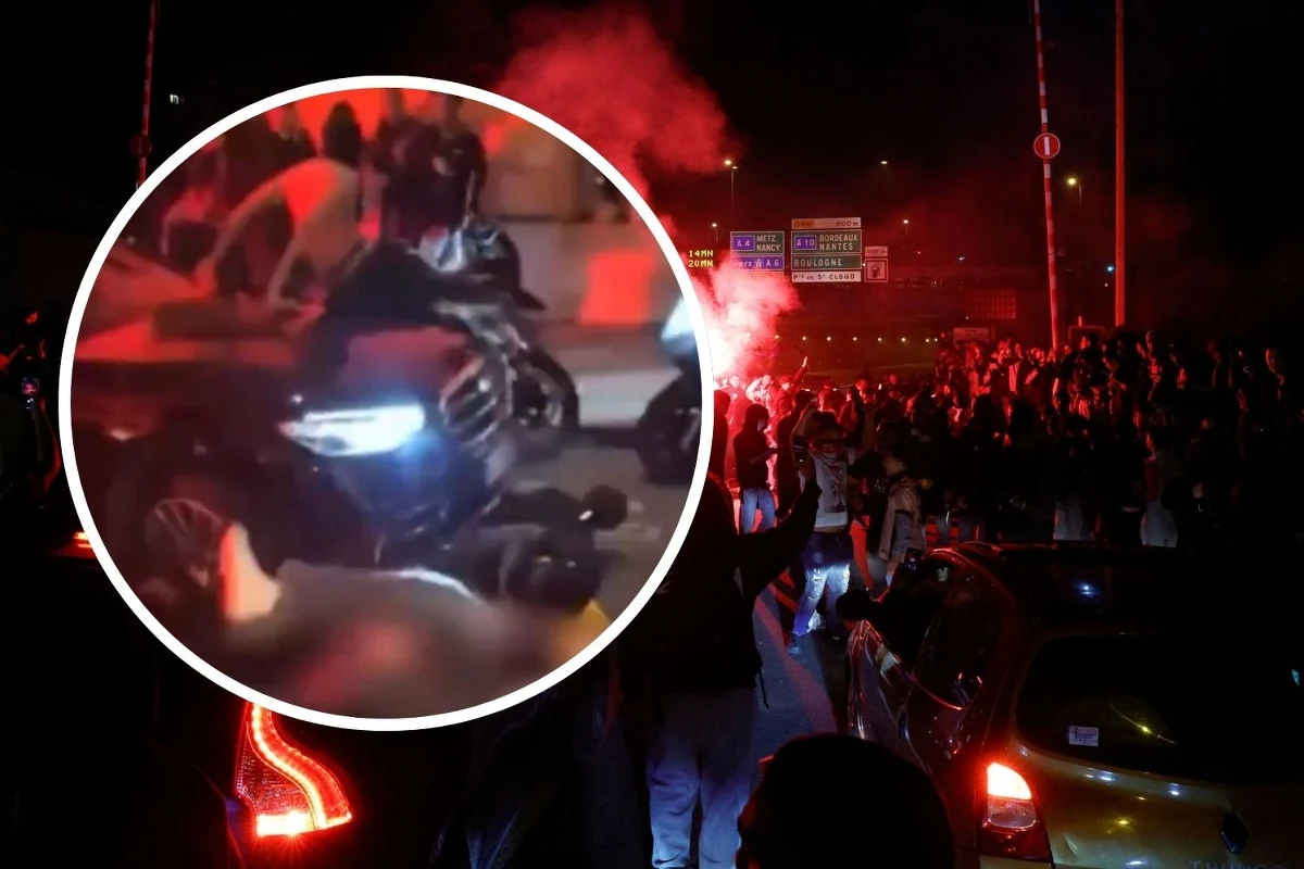To była trudna noc w Paryżu. Podczas fety kibiców z okazji awansu PSG do finału Ligi Mistrzów doszło do kilku incydentów. W pewnym momencie w fanów paryskiego zespołu wjechał samochód. Są ranni. 