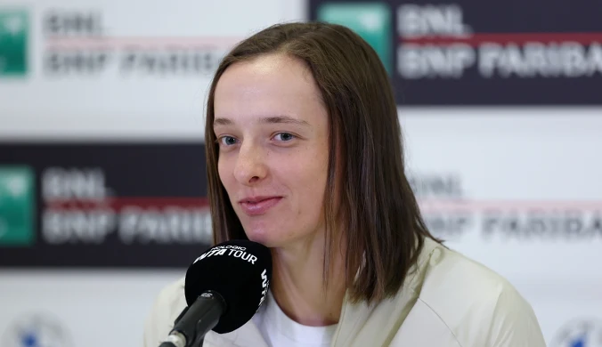 Iga Świątek była zupełnie zaskoczona zachowaniem kibiców. Od razu przyznała