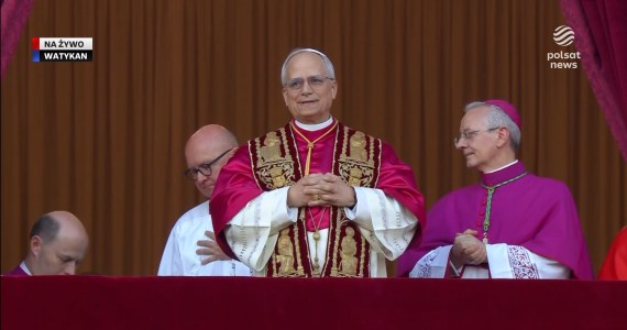 Pierwsze słowa papieża Leona XIV. "Pokój niech będzie z Wami"