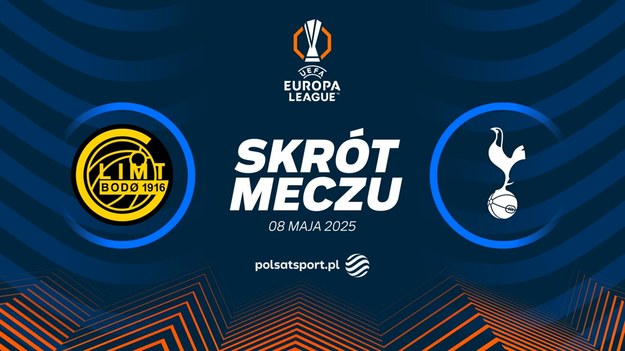 Skrót meczu Bodo/Glimt - Tottenham Hotspur.

Pełne mecze Ligi Europy obejrzeć można w kanałach sportowych Polsatu. 
