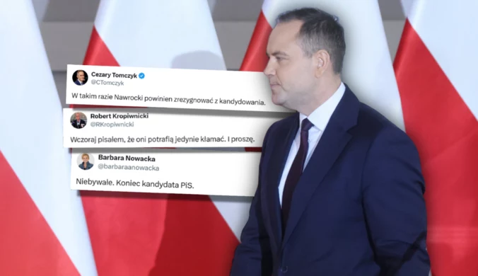 Polityczne reakcje na tekst Interii o Nawrockim. "Powinien zrezygnować"