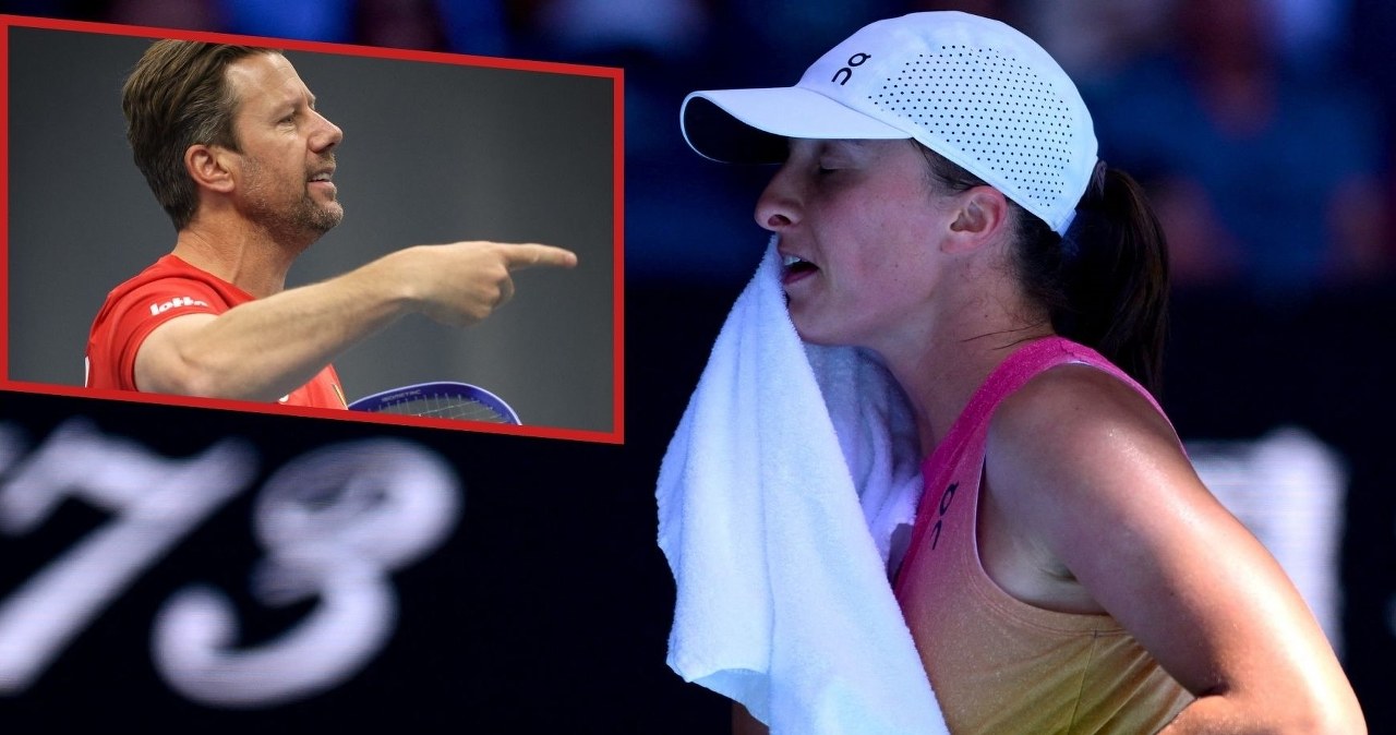 Frustracja na korcie. Świątek mówi do Fissette'a po polsku. Koniec spekulacji