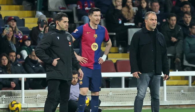 Flick oberwał po decyzji związanej z Lewandowskim. Tuż przed El Clasico wydano werdykt ws. Polaka