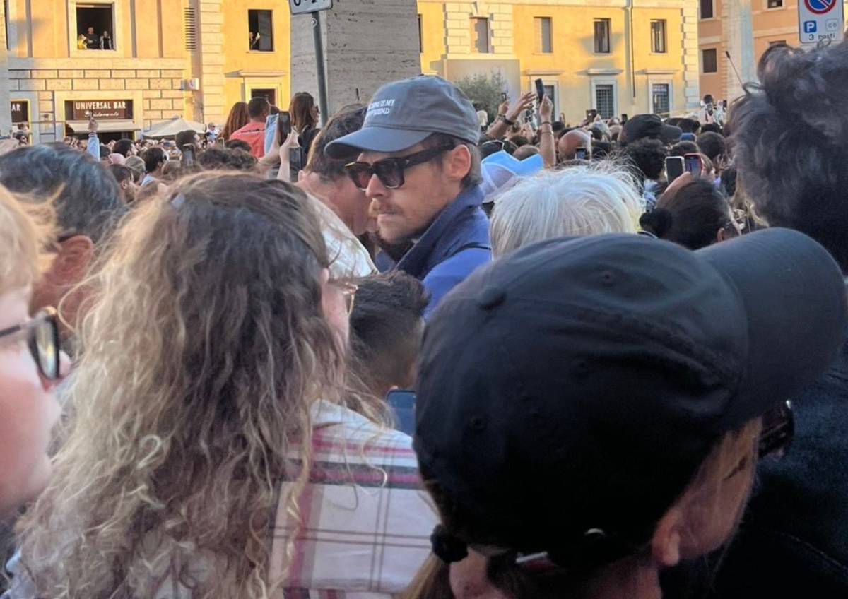 Gwiazdor wmieszał się w tłum wiernych. Nieoczekiwany gość w Watykanie