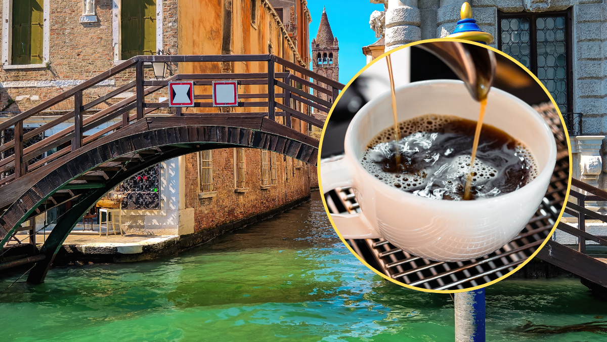 Pierwsza na świecie kawa z wody z kanału? Tylko w Wenecji