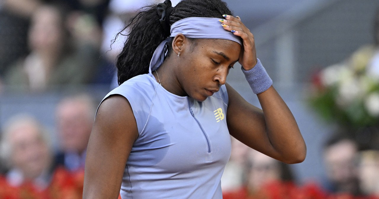 Campo Centrale oniemiało. 3:6 Coco Gauff z nastolatką. Koniec po 103 minutach