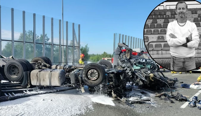 Wielka tragedia na autostradzie A4. Tomasz Mentelski nie żyje