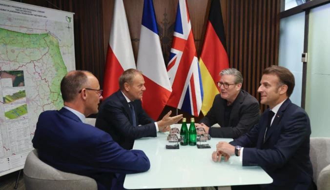Premier z przywódcami w Rzeszowie. Wymowne zdjęcie Tuska