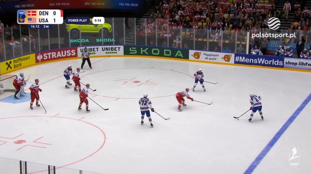 Skrót meczu Dania – USA 0:5 (0:1, 0:2, 0:2) podczas hokejowych mistrzostw świata Elity.

