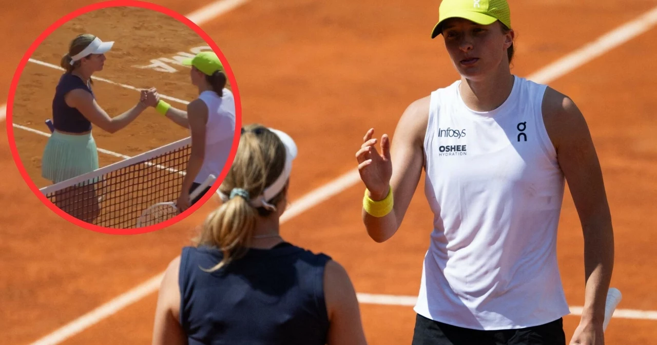 Iga Świątek, Danielle Collins, foto: x.com