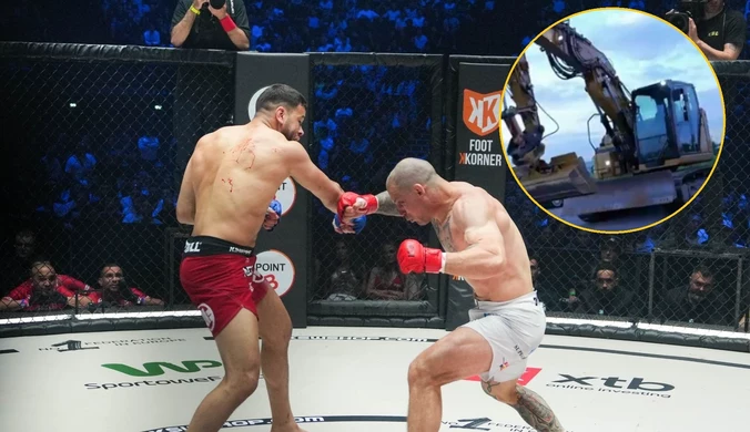 Zerhouni z potężnym nokautem, ależ cios. Do tego takie wejście, niespotykane