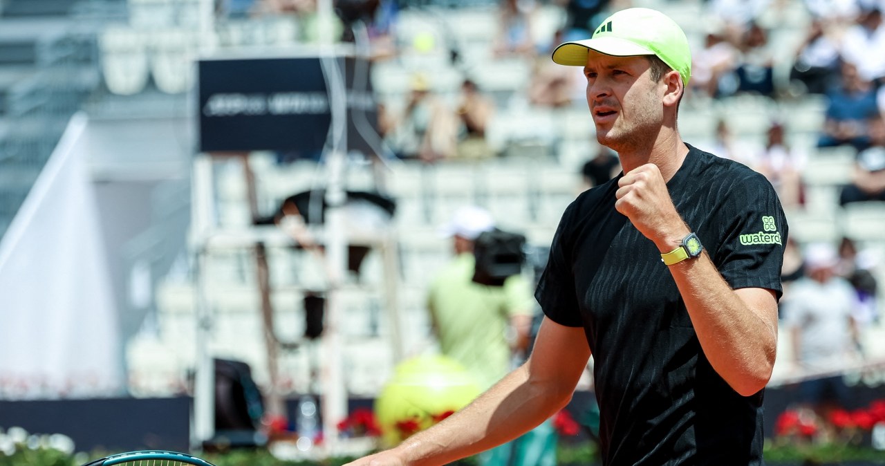 Hurkacz zagra o 1/8 finału w Rzymie. Wynik meczu na żywo