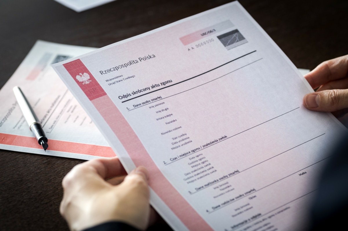 Będą nowe przepisy dotyczące swierdzania zgonów