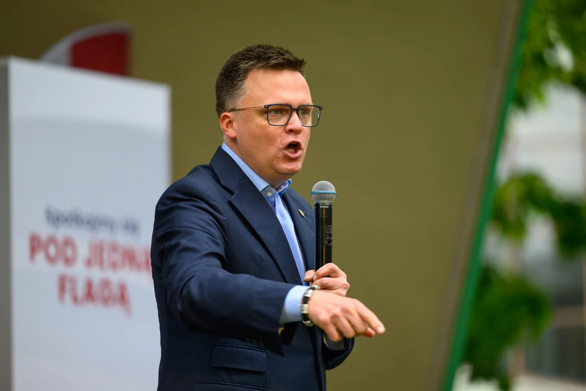 Szymon Hołownia podczas telewizyjnej debaty kandydatów na prezydenta zagroził wyjściem z koalicji rządzącej. Marszałek Sejmu postawił jasne żądanie.