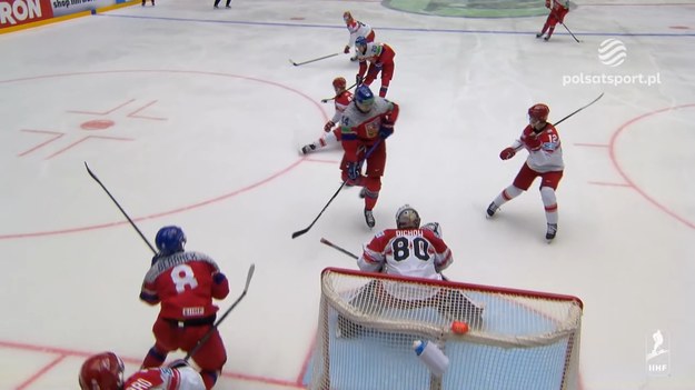 Skrót meczu Czechy – Dania 7:2 (0:0, 4:1, 3:1) podczas hokejowych mistrzostw świata Elity.
