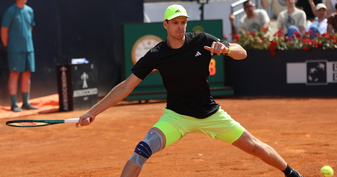 Hurkacz zagra o ćwierćfinał ATP w Rzymie. Wynik meczu na żywo