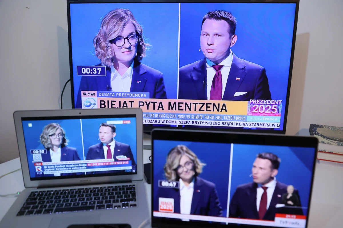 A komu zaszkodziły? – pytał Sławomir Mentzen w debacie prezydenckiej, gdy Magdalena Biejat przypomniała jego wcześniejsze słowa o "zwykłych klapsach". Między kandydatką Lewicy a przedstawicielem Konfederacji doszło do ostrej wymiany zdań. Tematem były przemoc wobec dzieci, alimenty i realna troska o ich dobro.