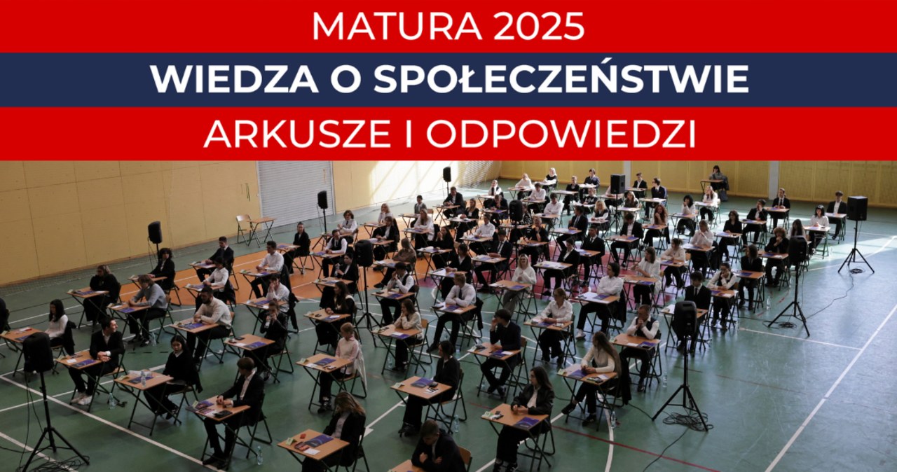Matura 2025. WOS, poziom rozszerzony. Arkusz CKE i odpowiedzi