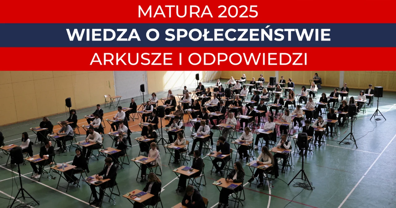 Matura 2025, WOS, poziom rozszerzony. Arkusz CKE i odpowiedzi