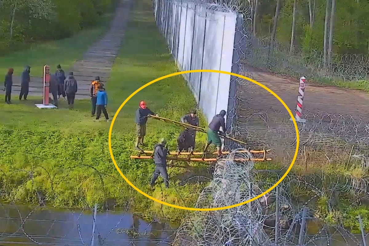 Polskie i litewskie służby graniczne udaremniły próbę nielegalnego wejścia na terytorium naszego kraju. Migranci chcieli przejść przez newralgiczny punkt na trójstyku granic na Podlasiu. 
