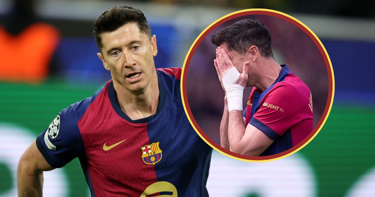 Kłopoty Lewandowskiego. Gruchnęły wieści z Barcelony. Koniec marzeń? Na to wygląda
