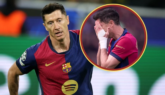 Kłopoty Lewandowskiego. Gruchnęły wieści z Barcelony. Koniec marzeń? Na to wygląda