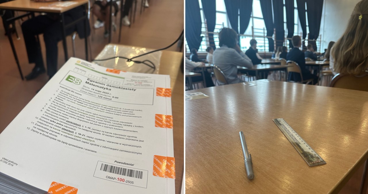Pierwsze reakcje po egzaminie ósmoklasisty z matematyki. "Zgniotło mnie"