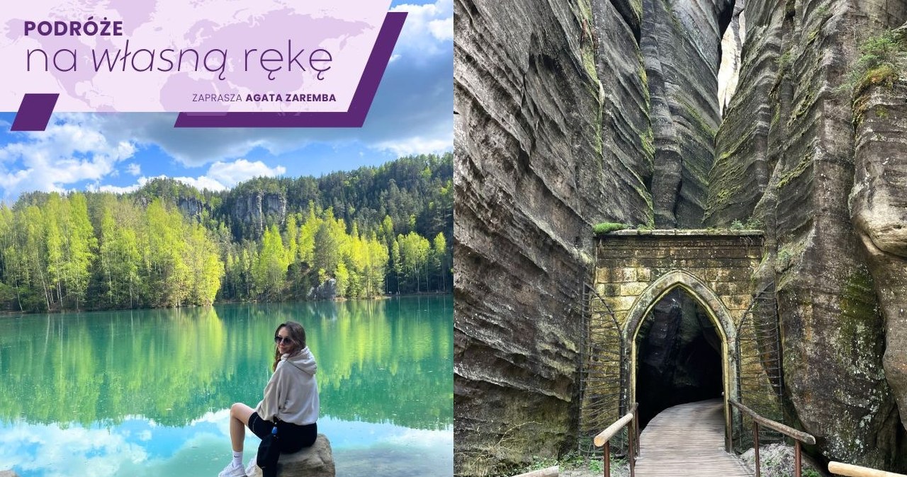 Skalne miasto z baśni. Tylko 10 min od granicy Polski, dojedziesz pociągiem