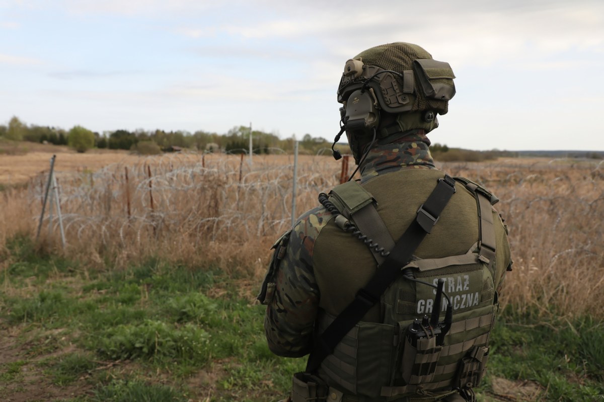 Straż graniczna w akcji. Próba przemytu migrantów udaremniona