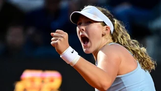 Turniejowe "1" za burtą WTA w Rzymie. Andriejewa świętuje, trzy obronione meczbole