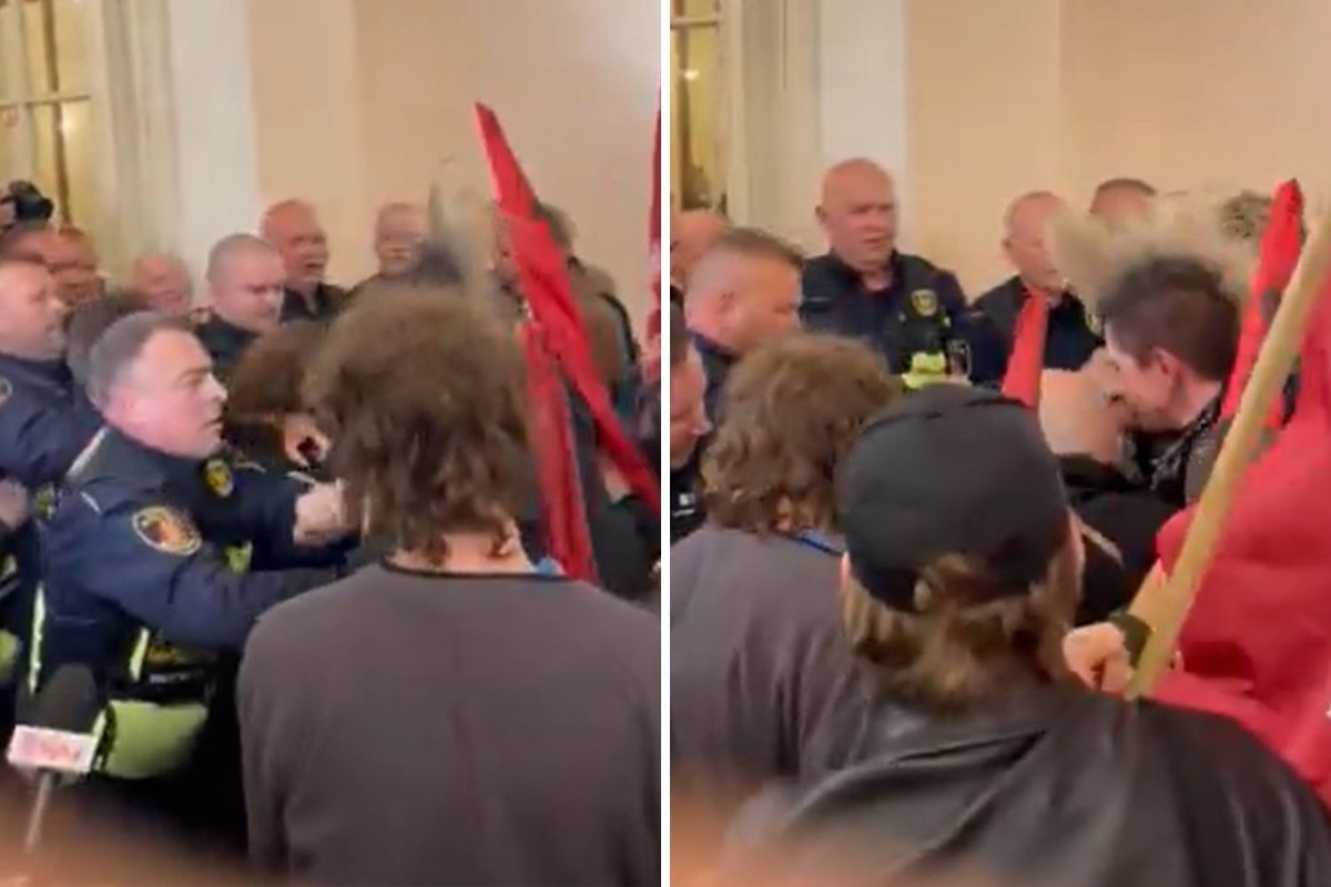 Awantura i przepychanki podczas obrad nadzwyczajnej sesji rady Warszawy. W trakcie posiedzenia miała odbyć się debata dotycząca kontrowersyjnej sprzedaży kamienicy przy ulicy Marszałkowskiej 66. Na wniosek radnych KO sesja została przerwana. Będzie kontynuowana 5 czerwca po wyborach prezydenckich.