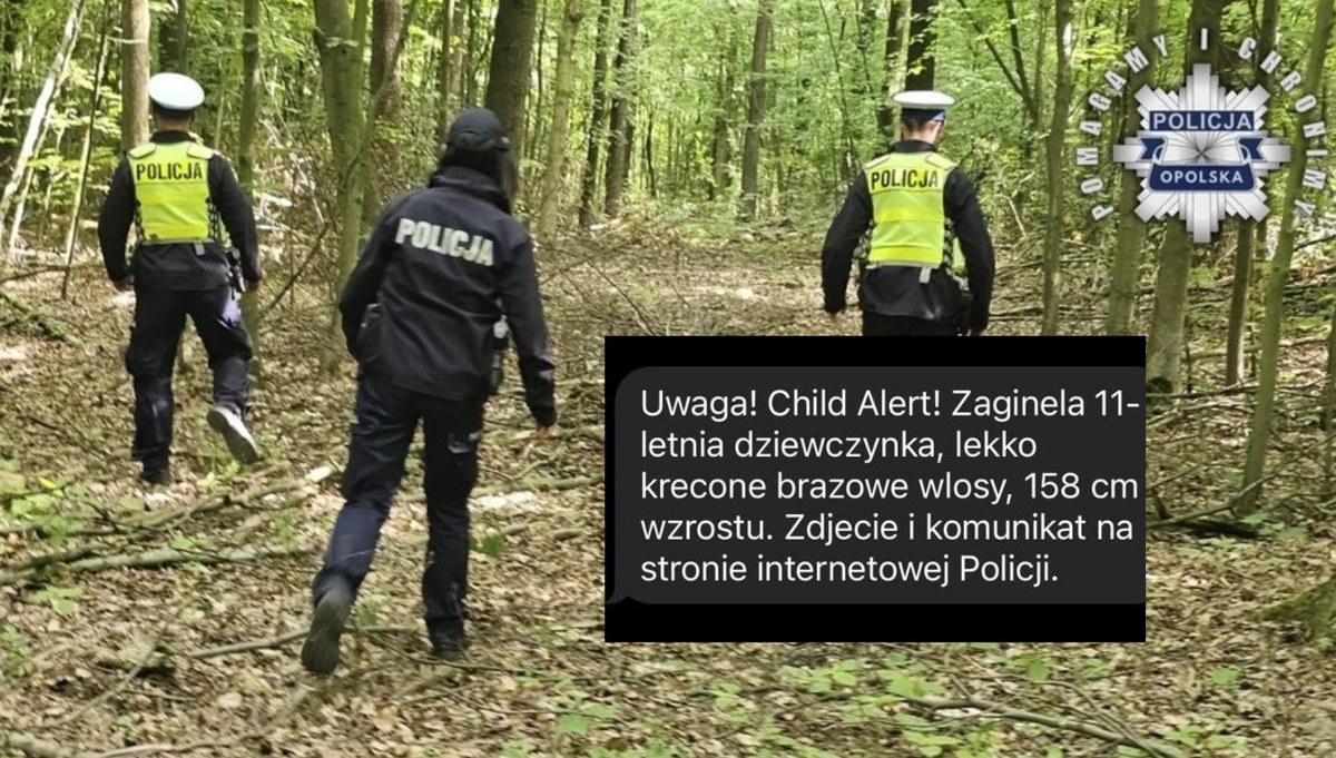"Zaginęła 11-letnia dziewczynka". Alert RCB dla całej Polski