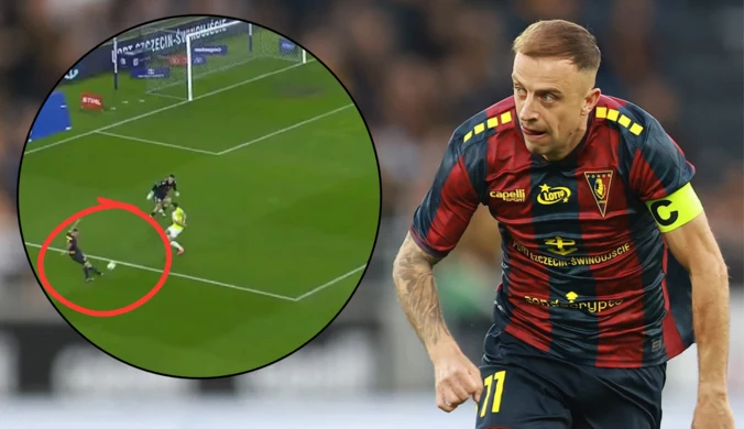 Grosicki jak za najlepszych lat! Gol stadiony świata i pogrom w meczu Pogoni (WIDEO)