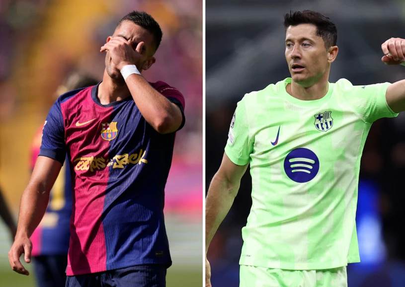 Fatalne wieści z Barcelony, pojawił się uraz. Lewandowski w centrum uwagi