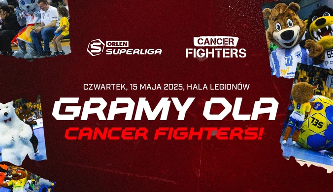Wyjątkowy mecz w Hali Legionów. Gramy dla Cancer Fighters!