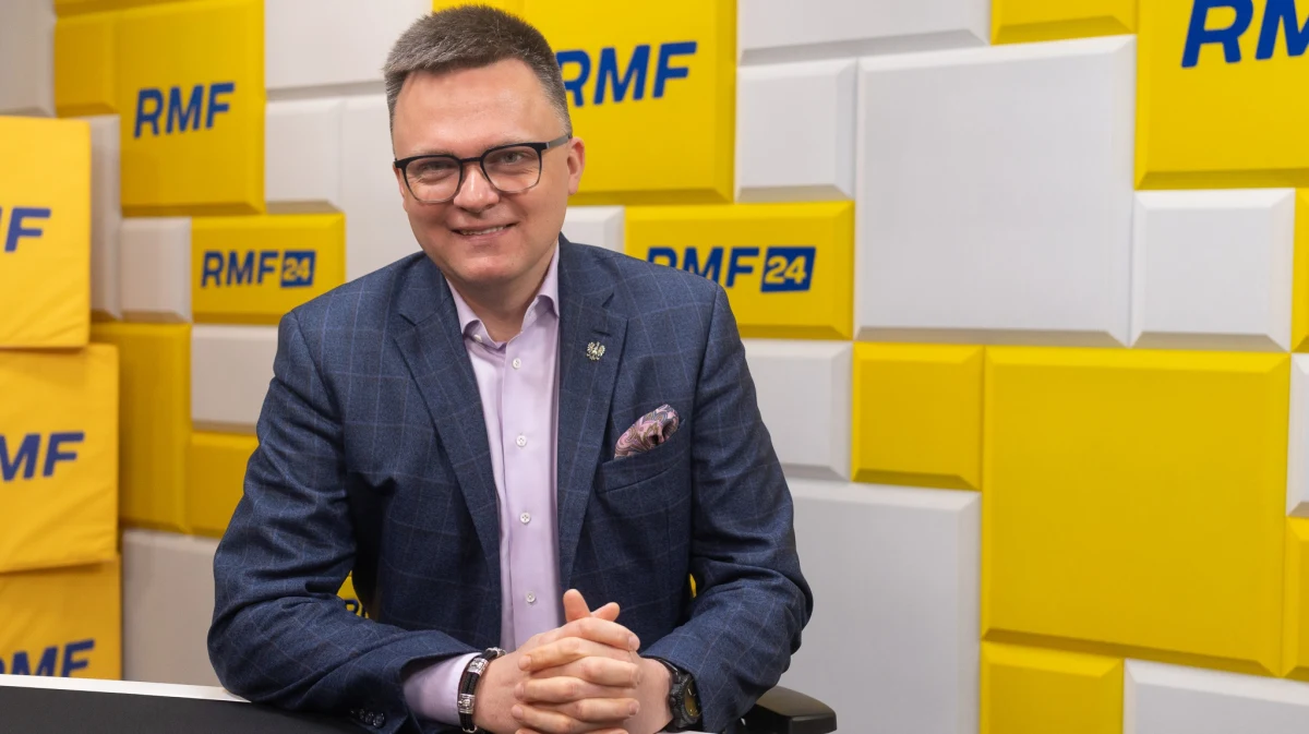 "Nie patrzę na sondaże, mam je w poważaniu, sondaże nie są wyrocznią. Pokazują, że ludzie zdecydują w ostatnim momencie. Sondaże w Polsce nie decydują na szczęście o wyniku wyborów" - powiedział w Porannej rozmowie w RMF FM Szymon Hołownia, kandydat Trzeciej Drogi na prezydenta, poproszony o komentarz do najnowszego sondażu Opinia24 dla RMF FM. Zapytany o aferę ze spotami emitowanymi przez Akcję Demokrację, które promowały Rafała Trzaskowskiego, odpowiedział: "Do końca dnia Rafał Trzaskowski ma czas, aby wytłumaczyć się z afery z kampanią". 
