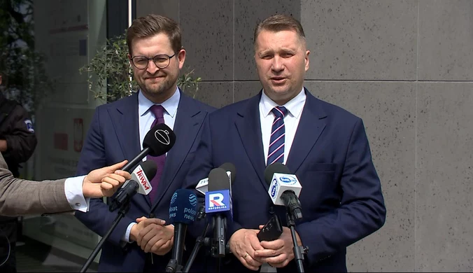 Politycy PiS próbowali wejść do NASK. "Nie zostaliśmy przyjęci"