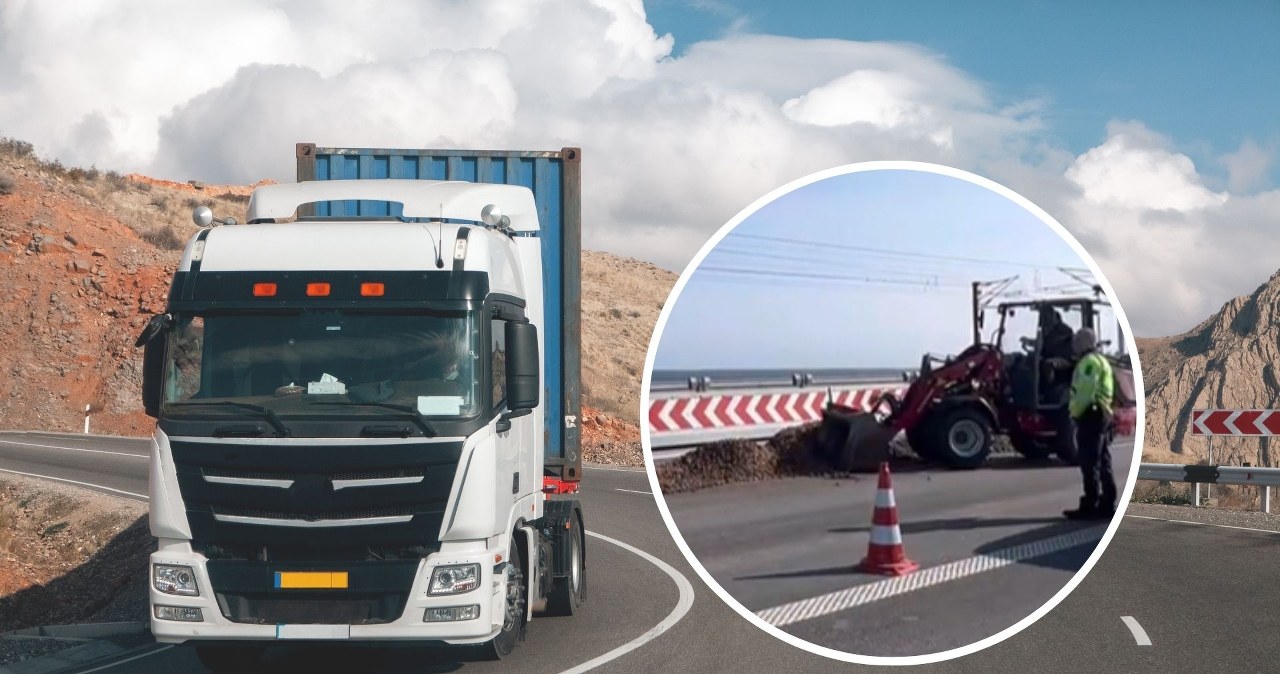 Zablokował drogę, a teraz trafi do więzienia. Zapadł surowy wyrok